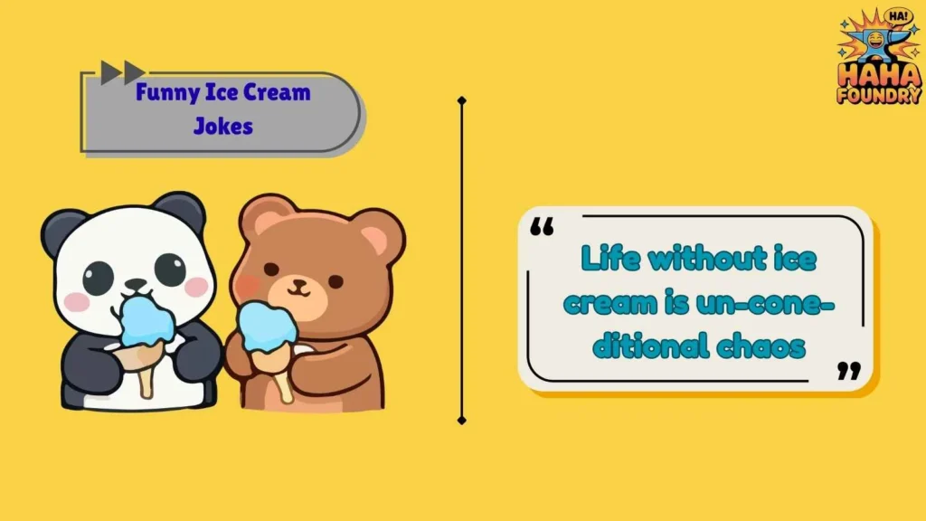 Clever Ice Cream Puns That Hit Hard