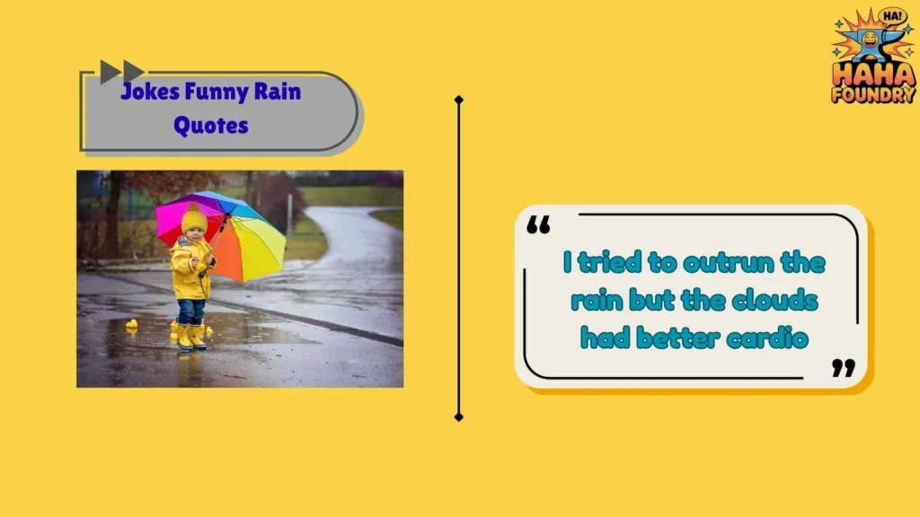 Clever Rain Puns That Drip With Wordplay
