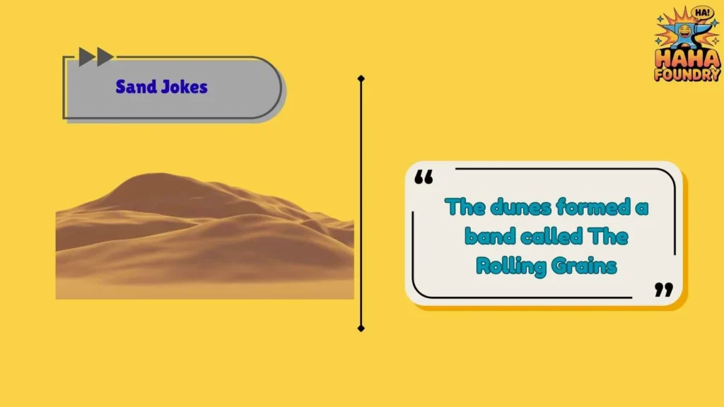 Desert Sand Jokes That Are Dry but Funny