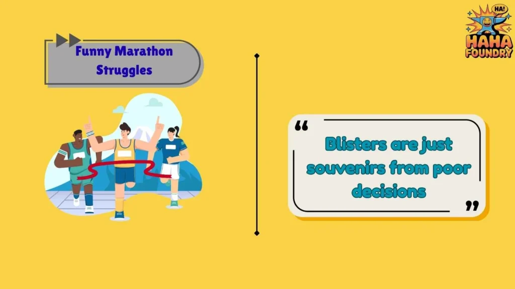 Funny Marathon Struggles