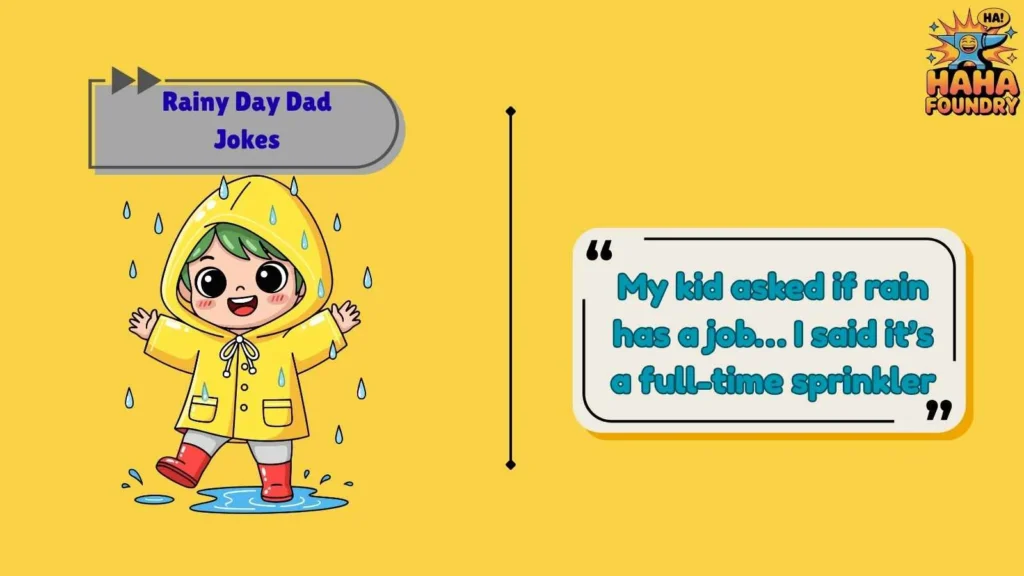 Funny Rain Puns for Kids and Family Time