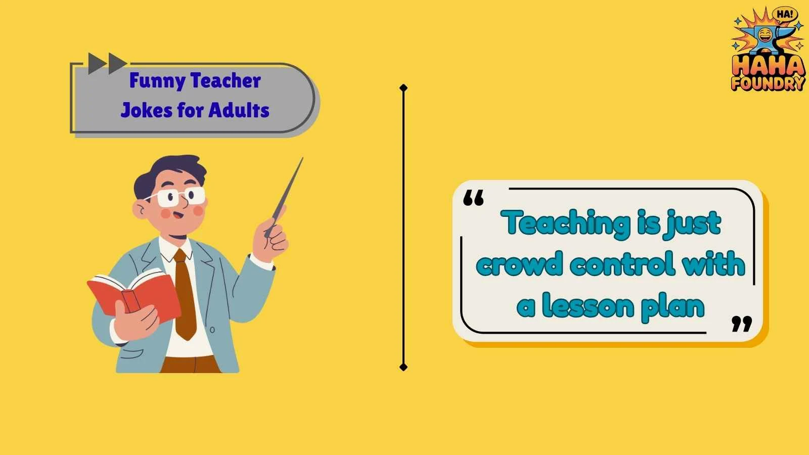 Funny Teacher Jokes for Adults