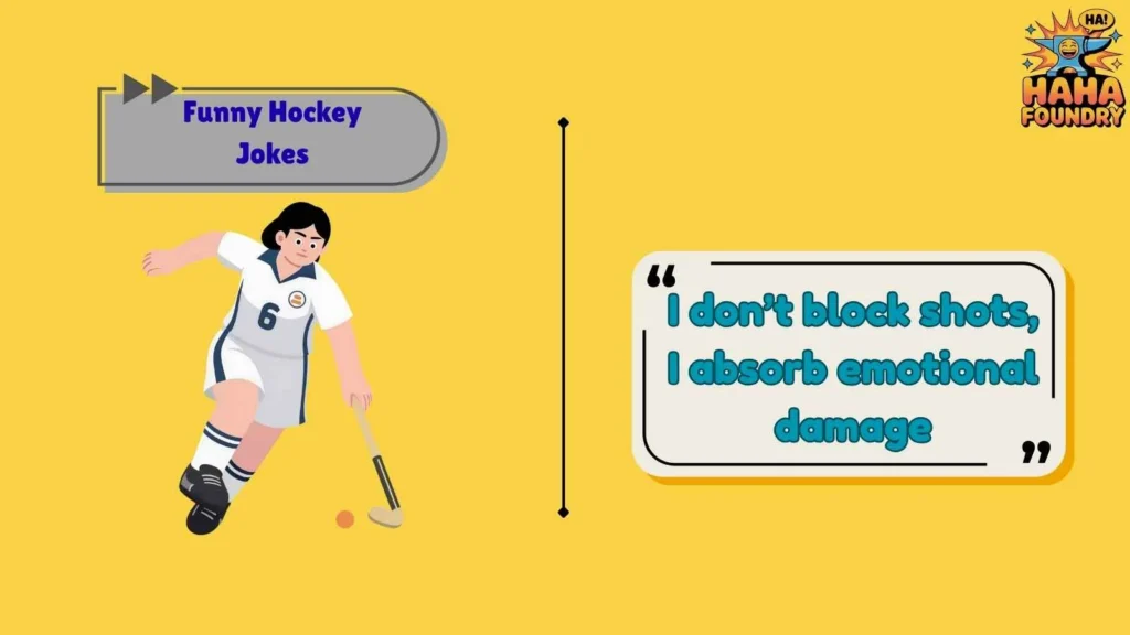 Goalie Jokes That Block Boredom