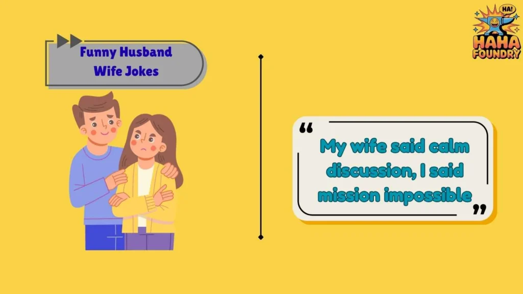 Husband Wife Jokes About Arguments