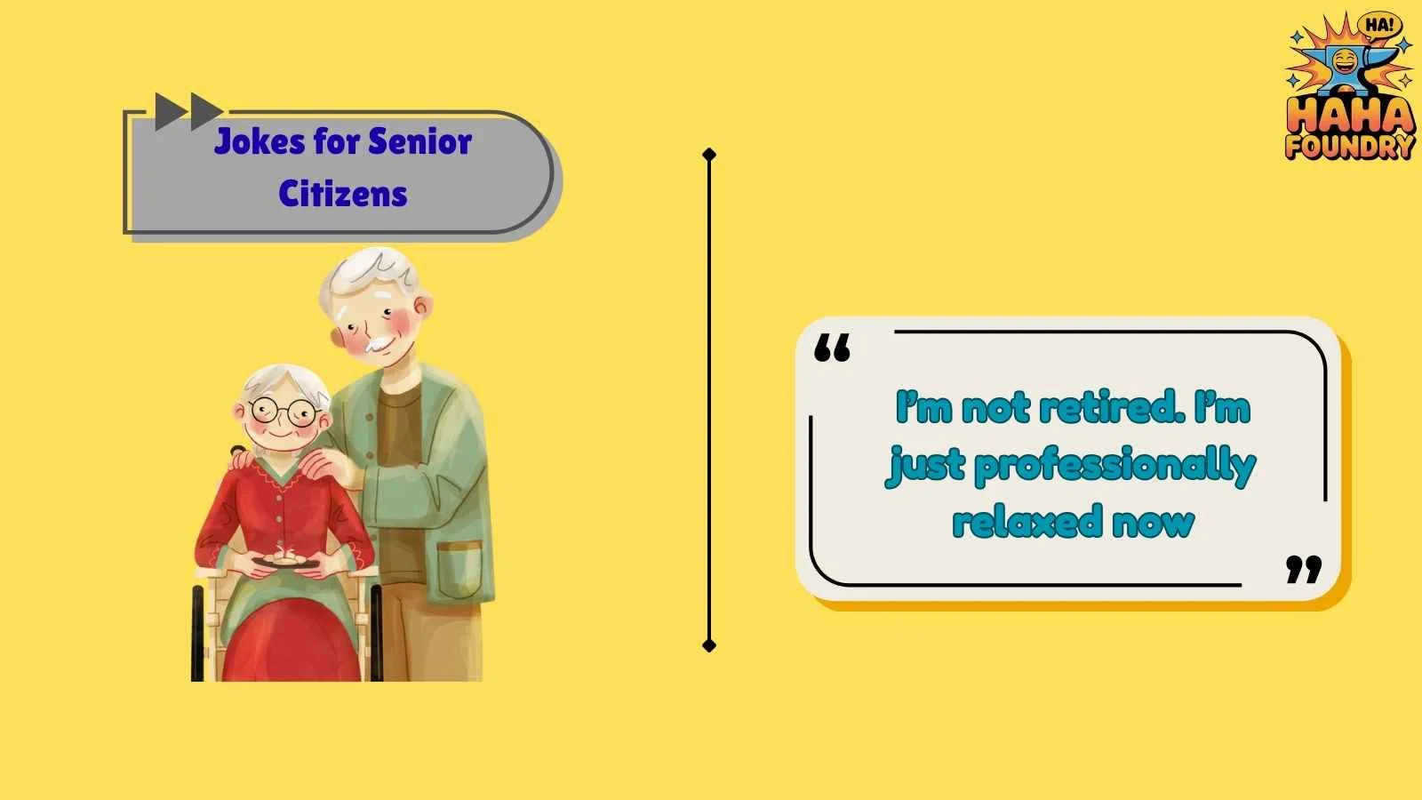 Jokes for Senior Citizens