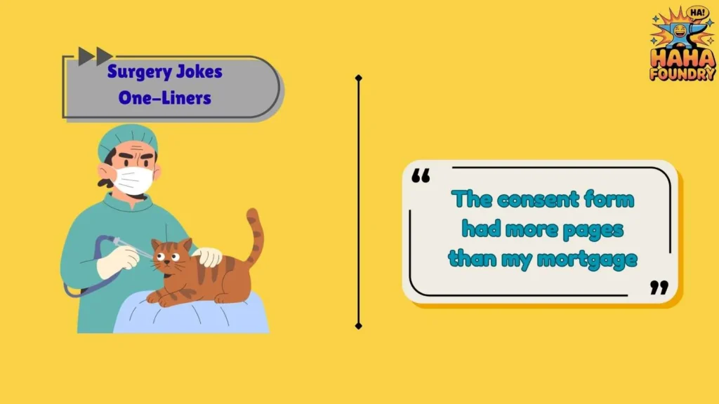 Patient Humor Before the Operation