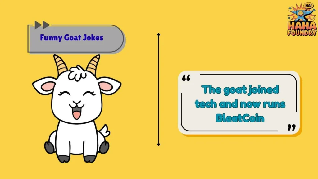 Ridiculous Goat One-Liners That Hit Hard