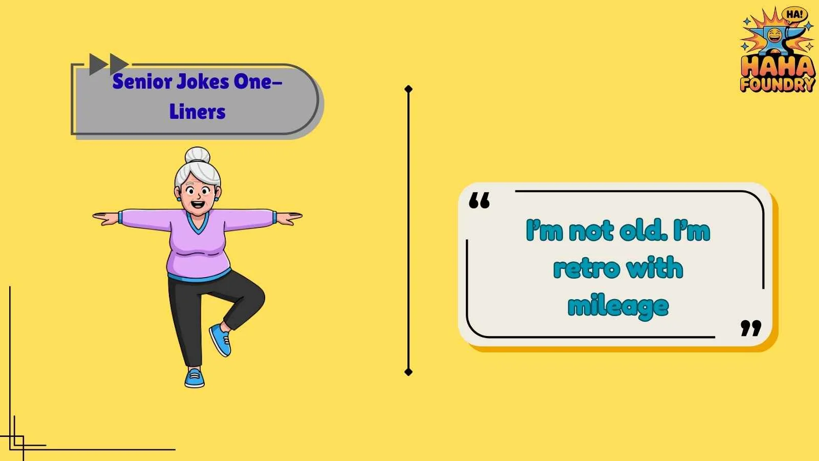 Senior Jokes One-Liners