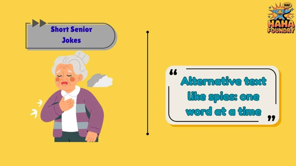 Short Senior Jokes About Technology