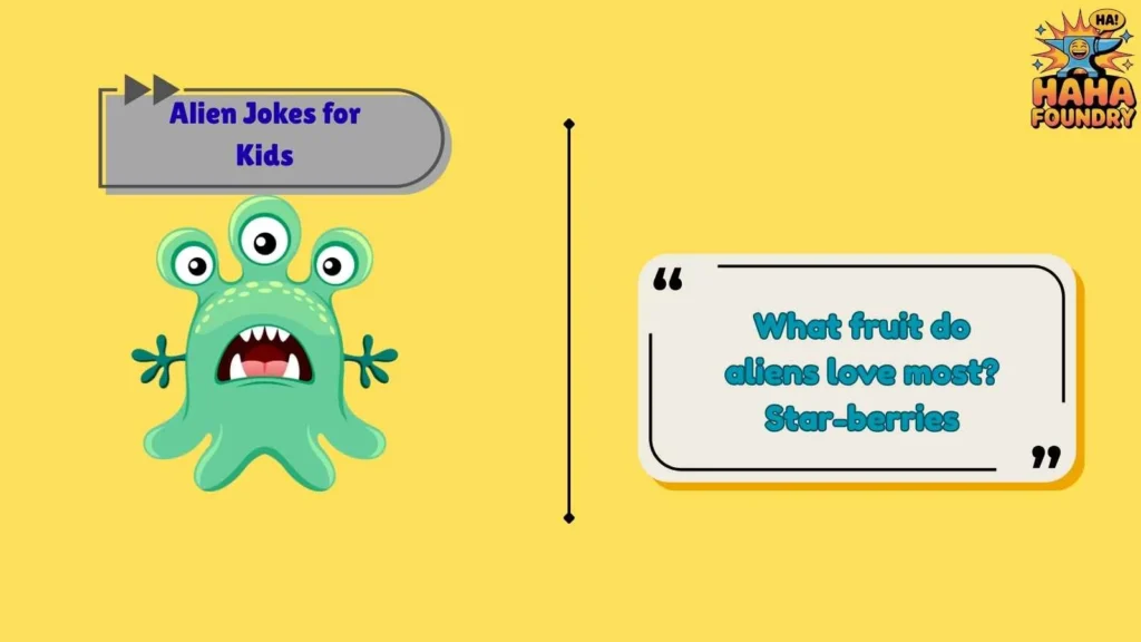 Silly Alien Food Jokes