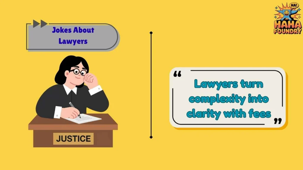 Smart jokes about lawyers