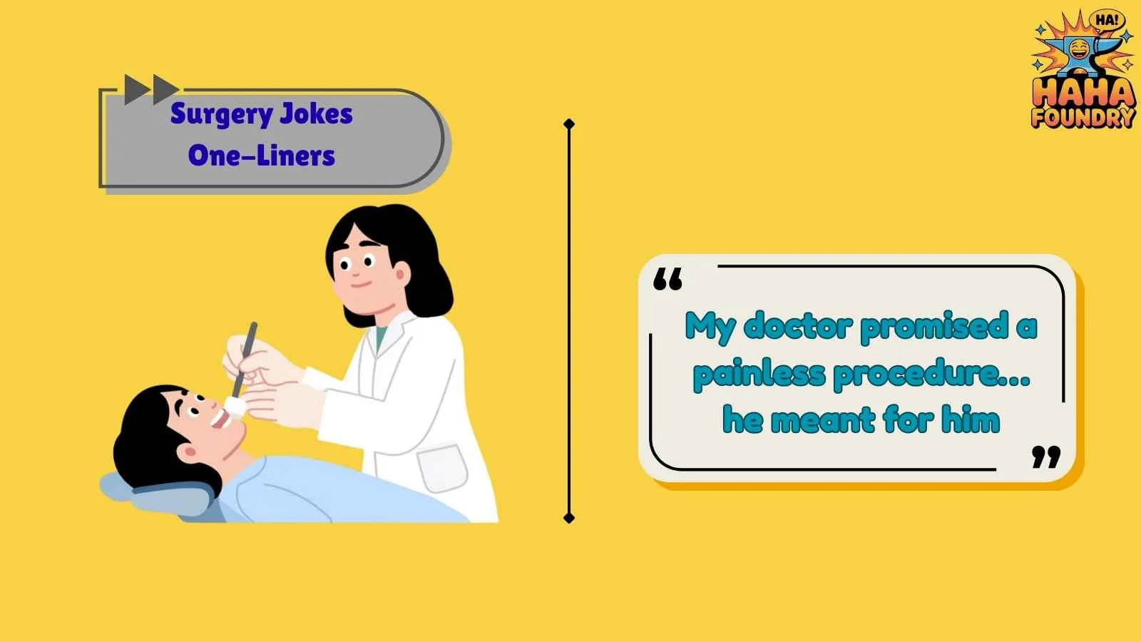 Surgery Jokes One-Liners
