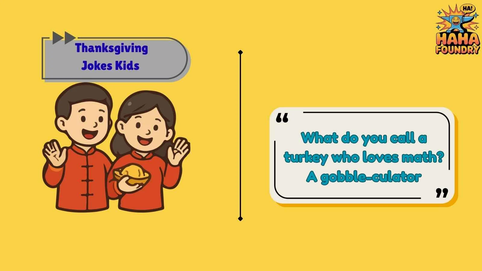 Thanksgiving Jokes Kids