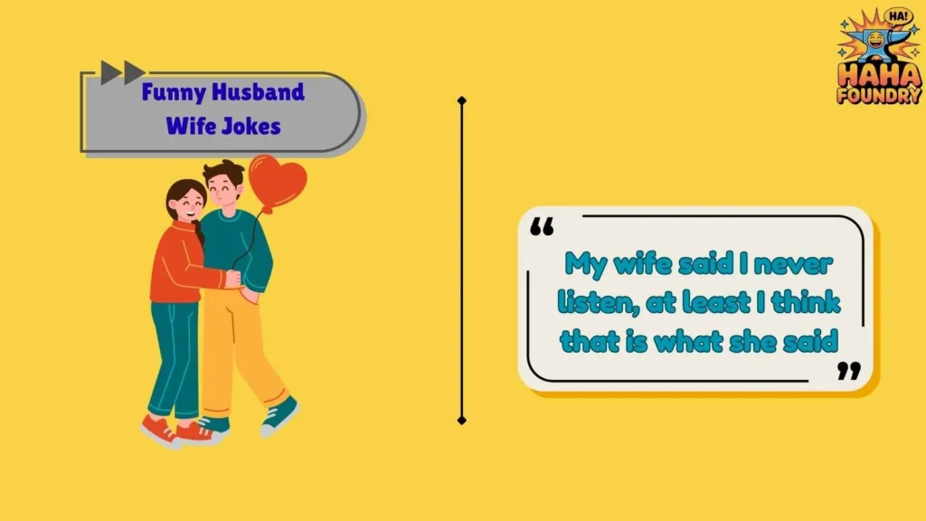 Untamed Husband Wife Jokes That Hit Hard