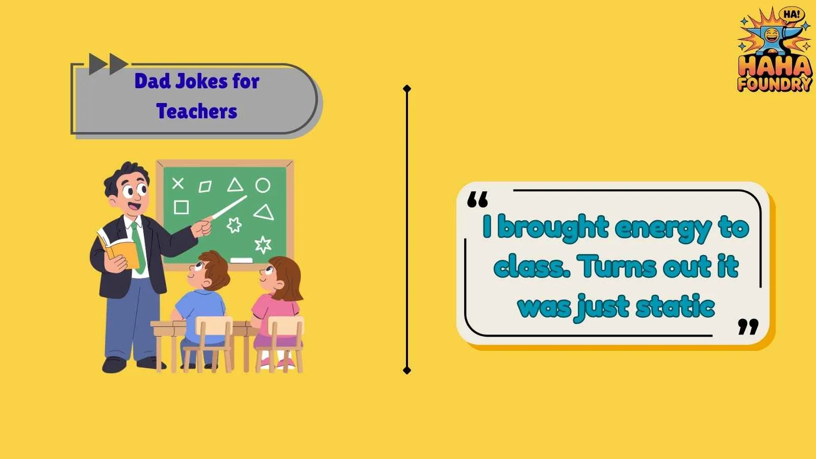 Dad Jokes for Teachers