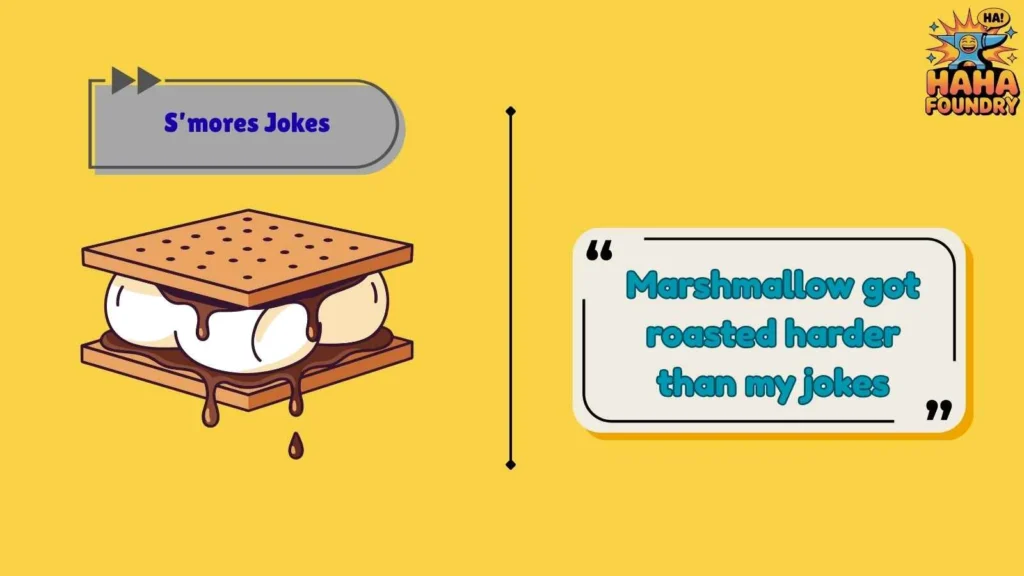 Funny Campfire S’mores Puns