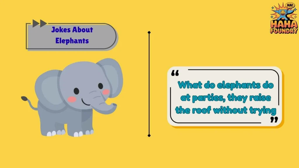 Funny Elephant Jokes for Kids and Adults