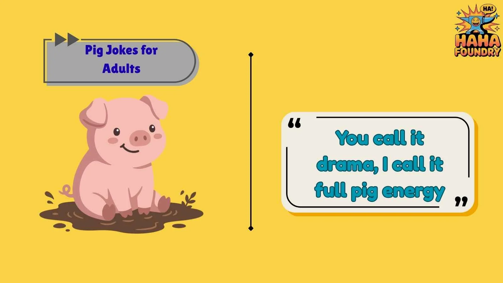 Pig Jokes for Adults