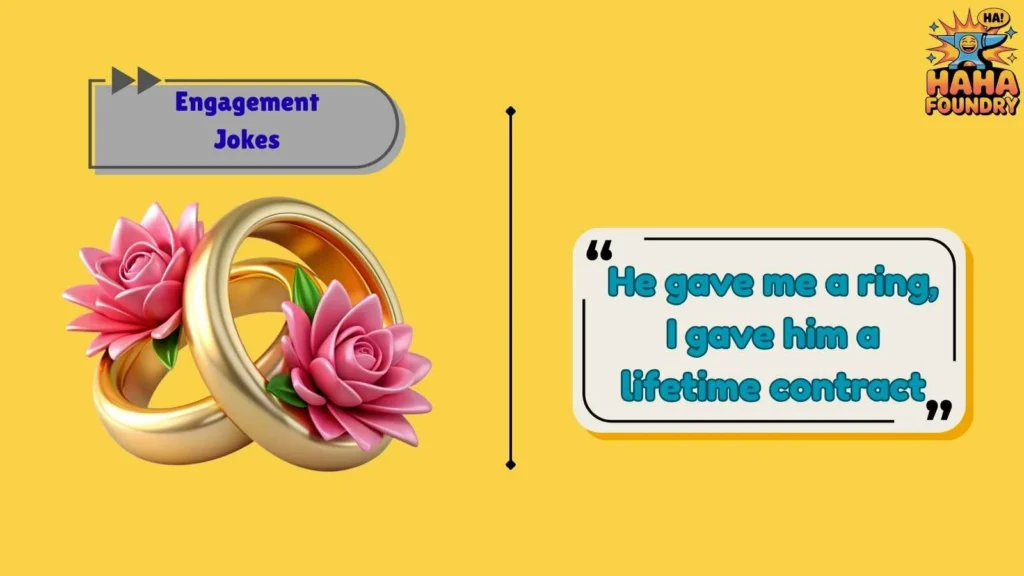 Romantic Engagement Jokes with a Twist
