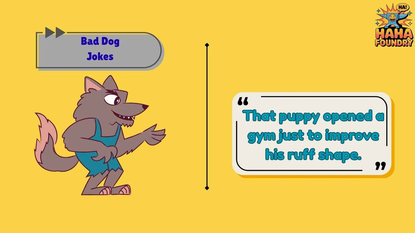 Bad Dog Jokes