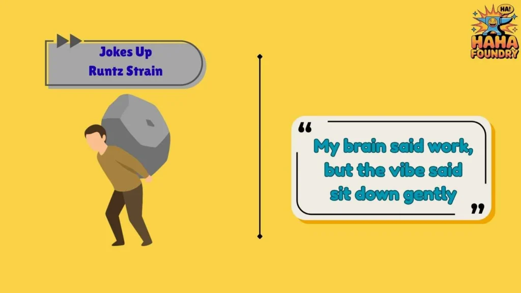 Chill Mood Jokes Up Runtz Strain Energy