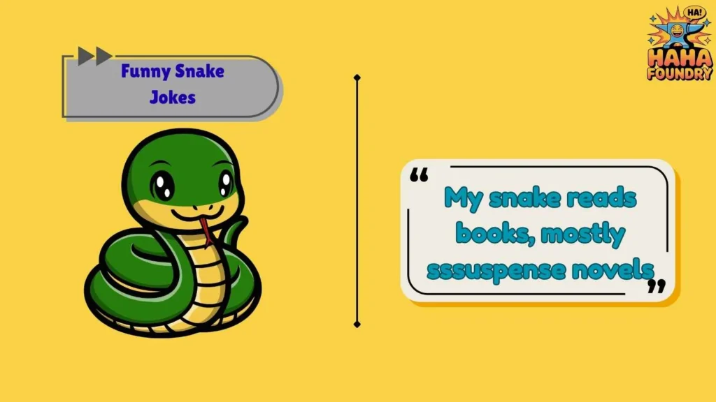 Clever Snake Jokes That Are Smart and Silly