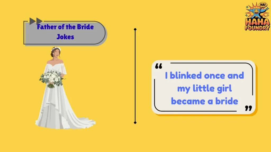 Emotional Father of the Bride Jokes