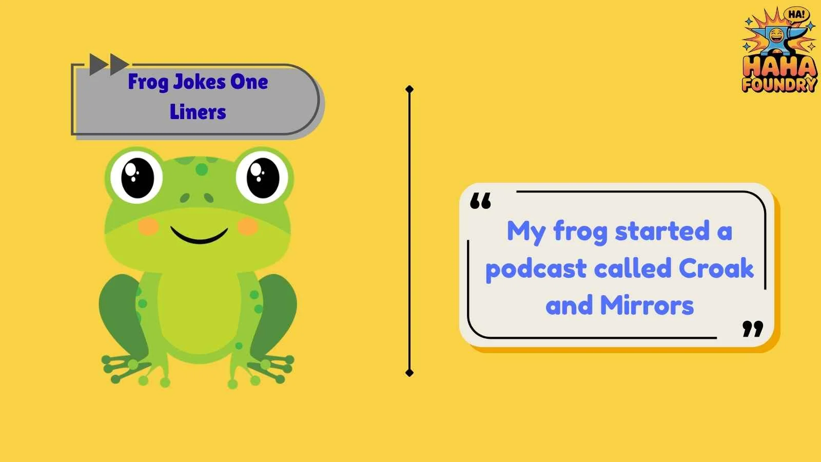 Frog Jokes One Liners