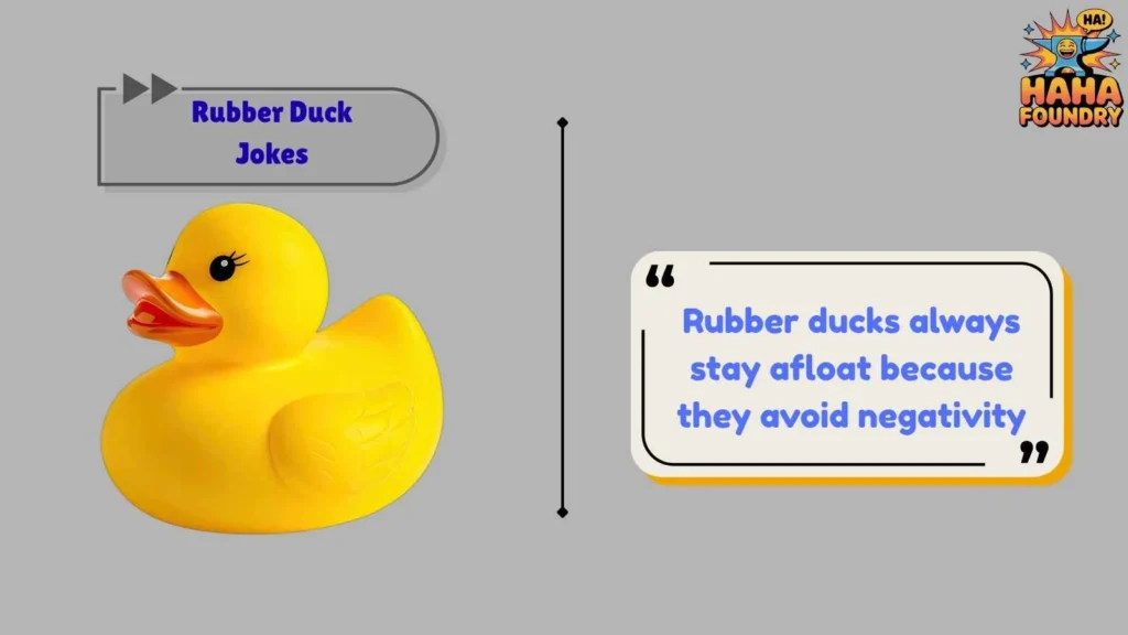 Funny Rubber Duck Puns