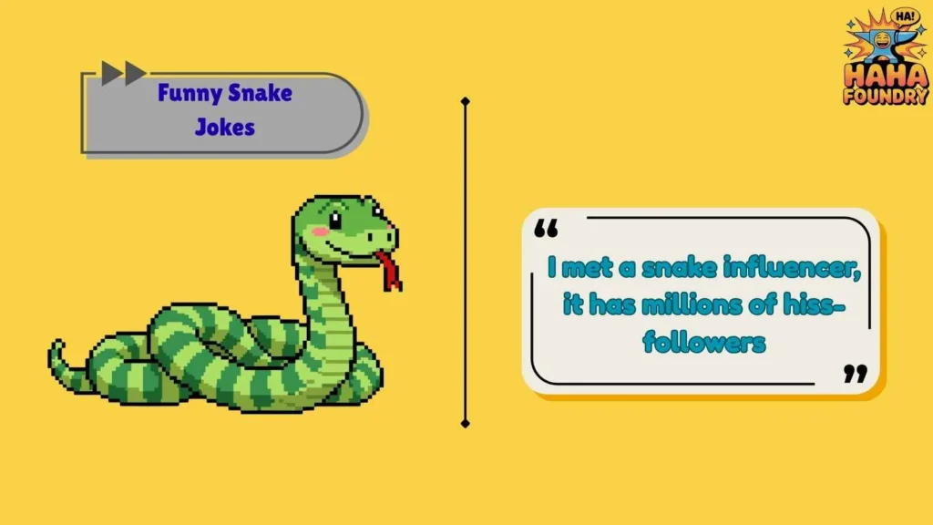 Funny Snake One-Liners for Quick Sharing