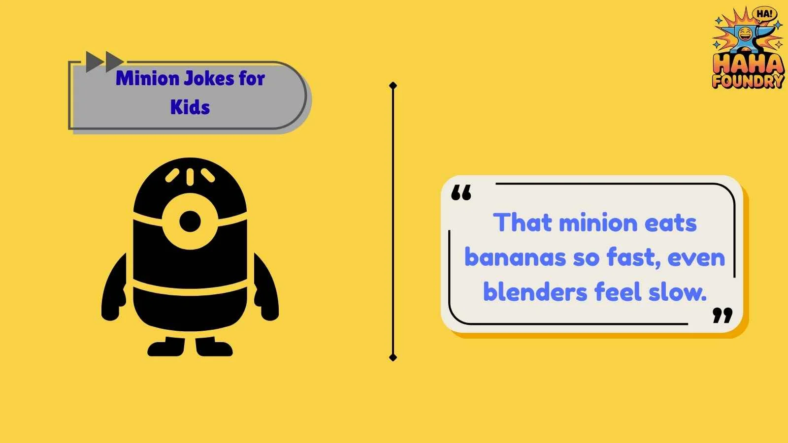 Minion Jokes for Kids