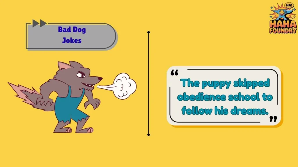 Reckless Dog One-Liners That Still Work