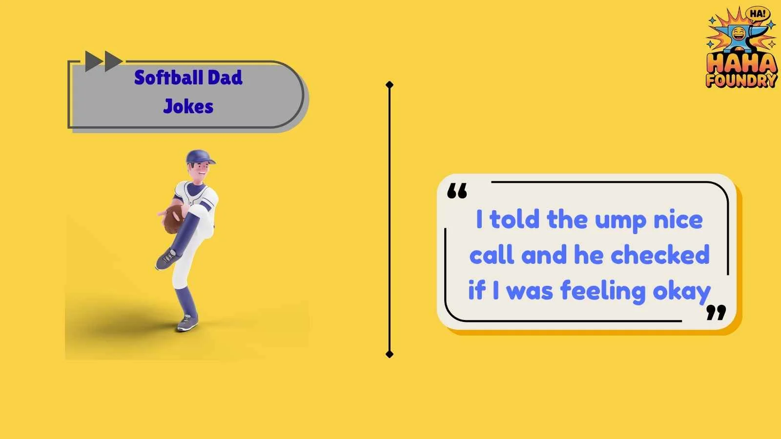 Softball Dad Jokes
