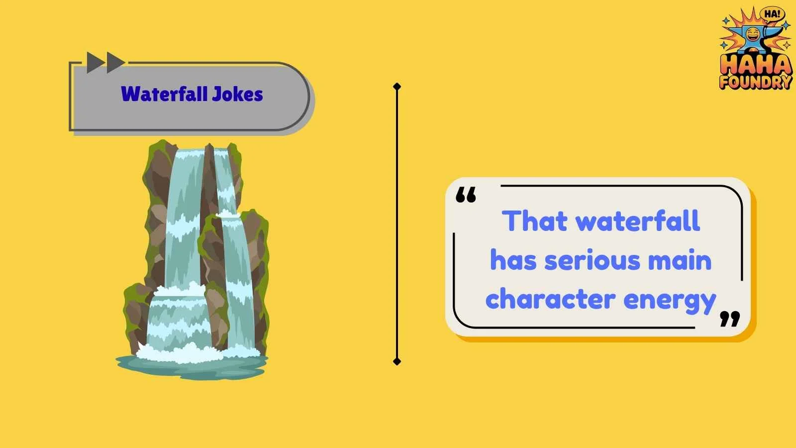 Waterfall Jokes