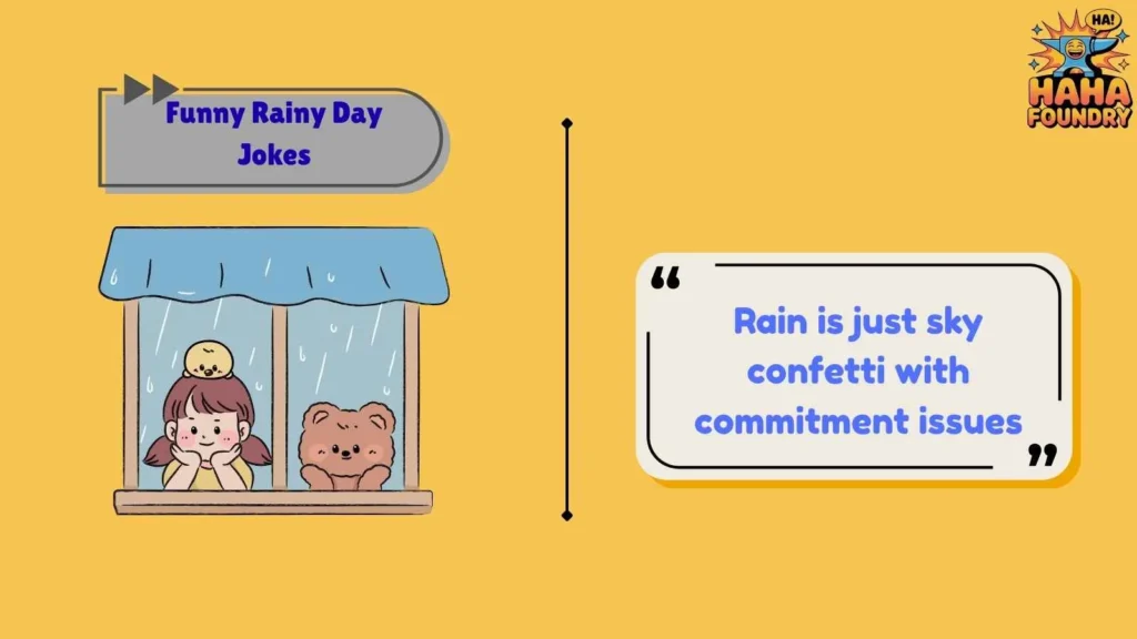 Clever Rain Puns That Never Dry Out